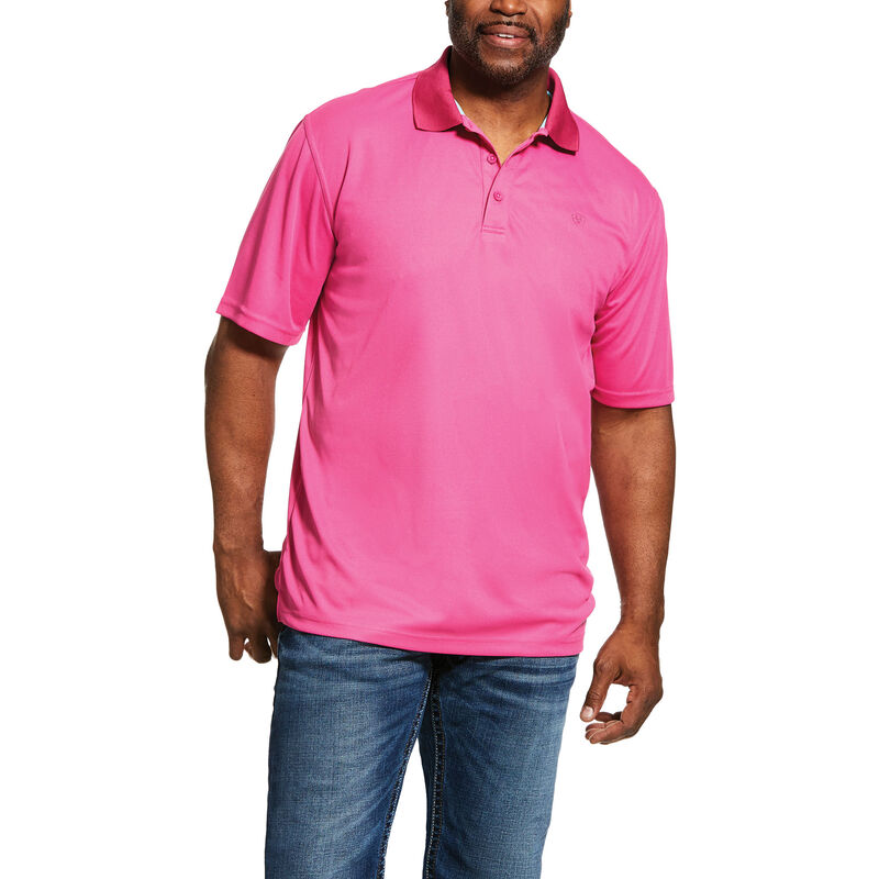 Ariat TEK - Polo Roze Heren - 10547-779